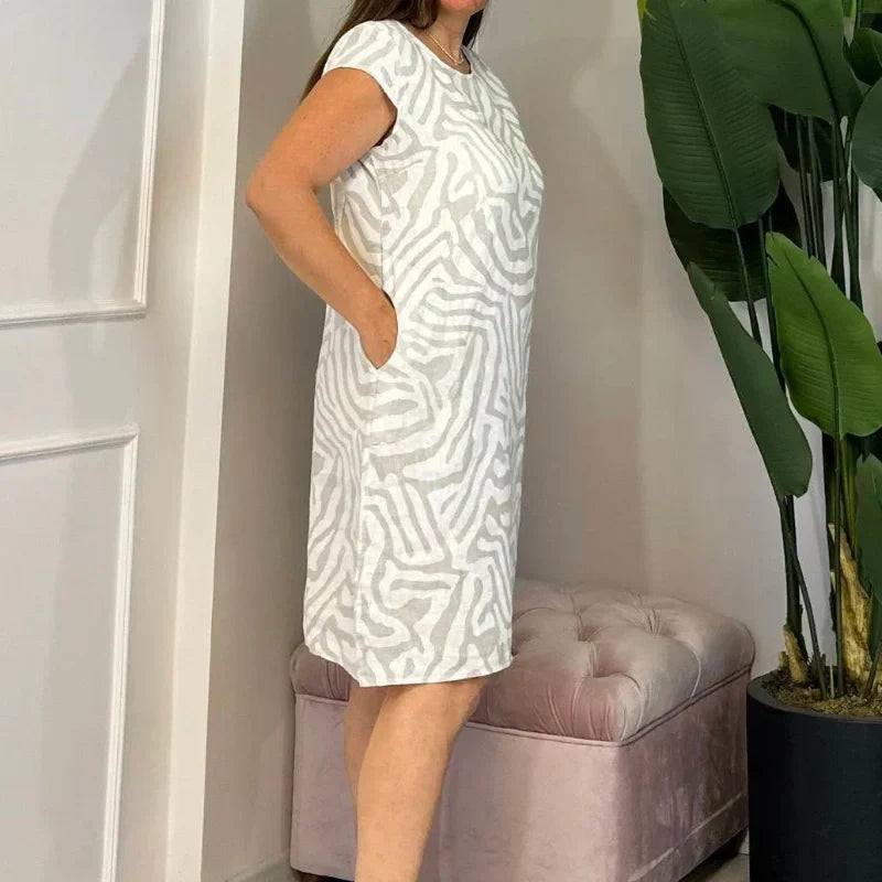 ✨2025 New Boho Vintage Casual Printed Dress💃