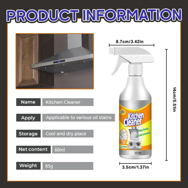 🔥NEW HOT SALE🔥 49% OFF - 🏠Multifunctional Kitchen Foam Cleaner