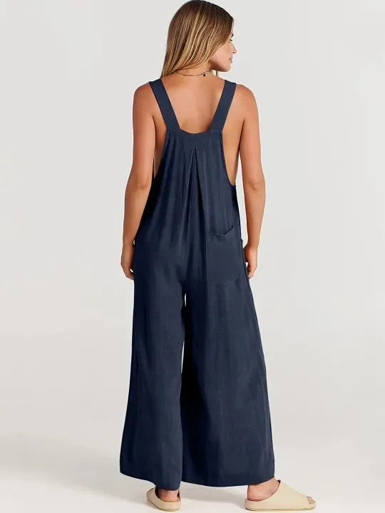 🥰Buy 2 Get 10% OFF🥰 Plus Size Wide Leg Overalls Jumpsuit