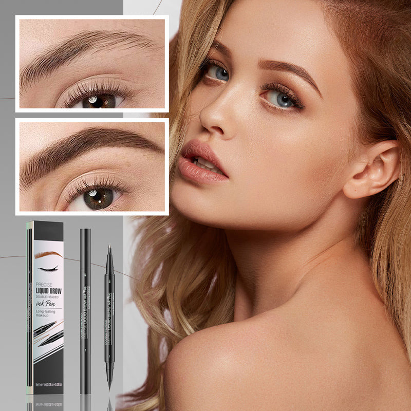 🔥Limited Time Sale🔥 2 in 1 Liquid Eyebrow Pen - Waterproof & Sweatproof
