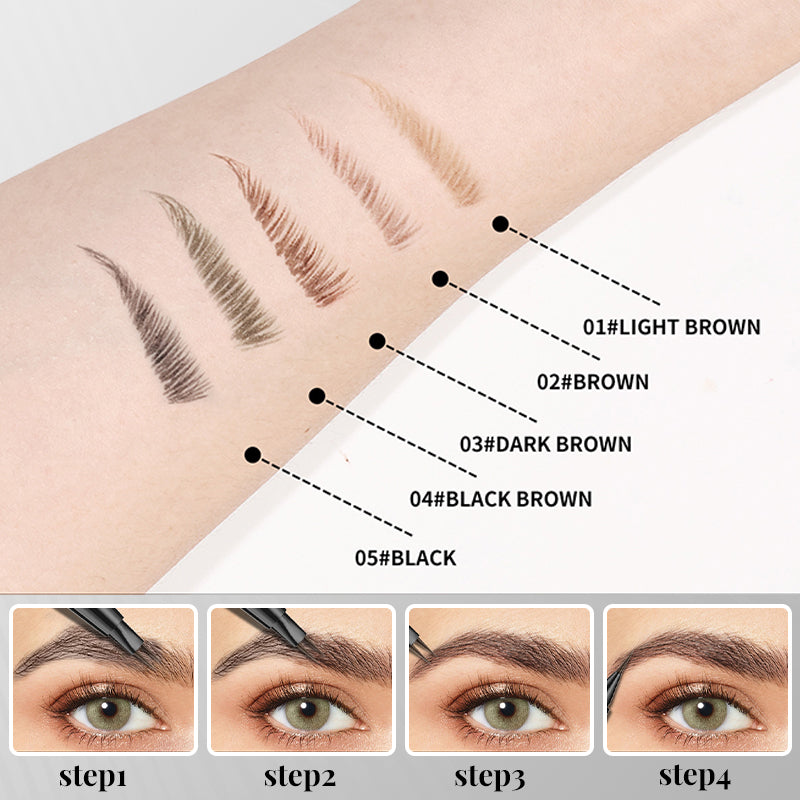 🔥Limited Time Sale🔥 2 in 1 Liquid Eyebrow Pen - Waterproof & Sweatproof