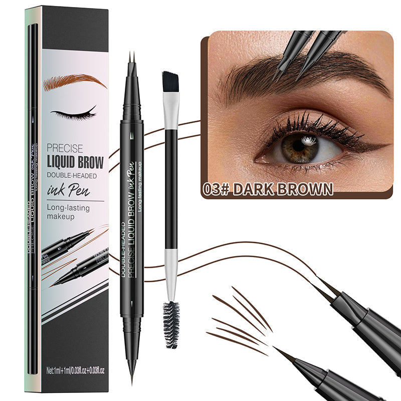 🔥Limited Time Sale🔥 2 in 1 Liquid Eyebrow Pen - Waterproof & Sweatproof