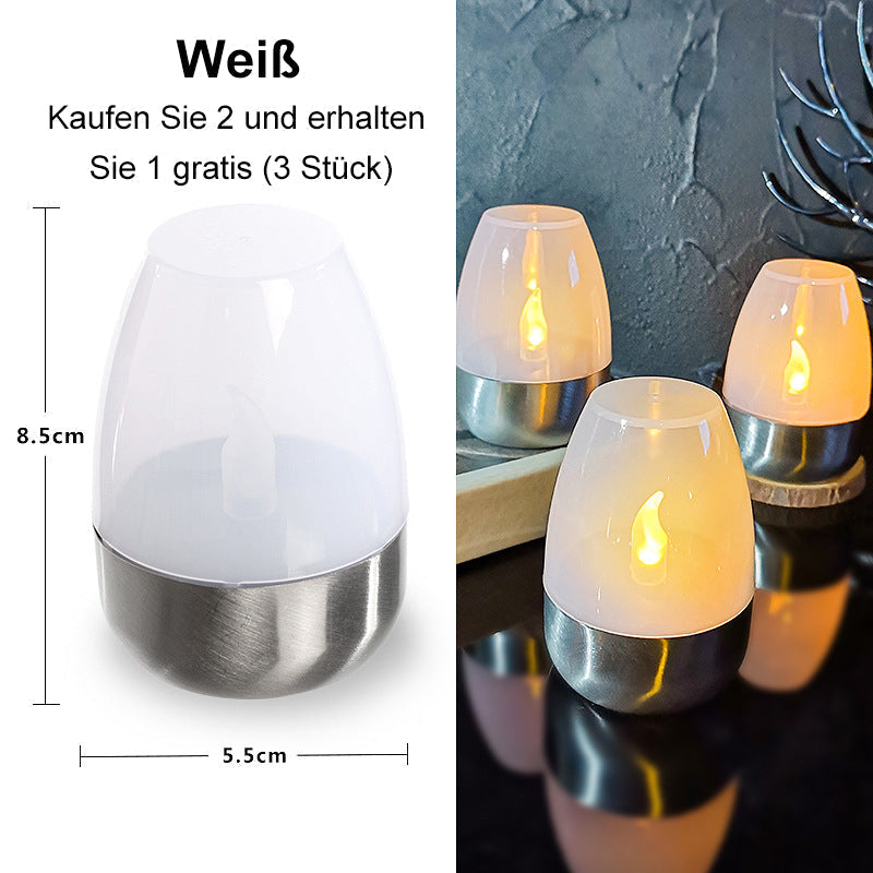 ๐ฅณ2026 HOT SALE๐ฅณ๐50K+ SOLD!๐ฅ๐ฏ๏ธโจ 50% OFF! Solar Flickering Tea Lights โ Realistic flame effect, dusk-to-dawn auto on. IP65 waterproof, lasts 6-8 hours. No wires, no fuss. Perfect for garden evenings. โ
๐