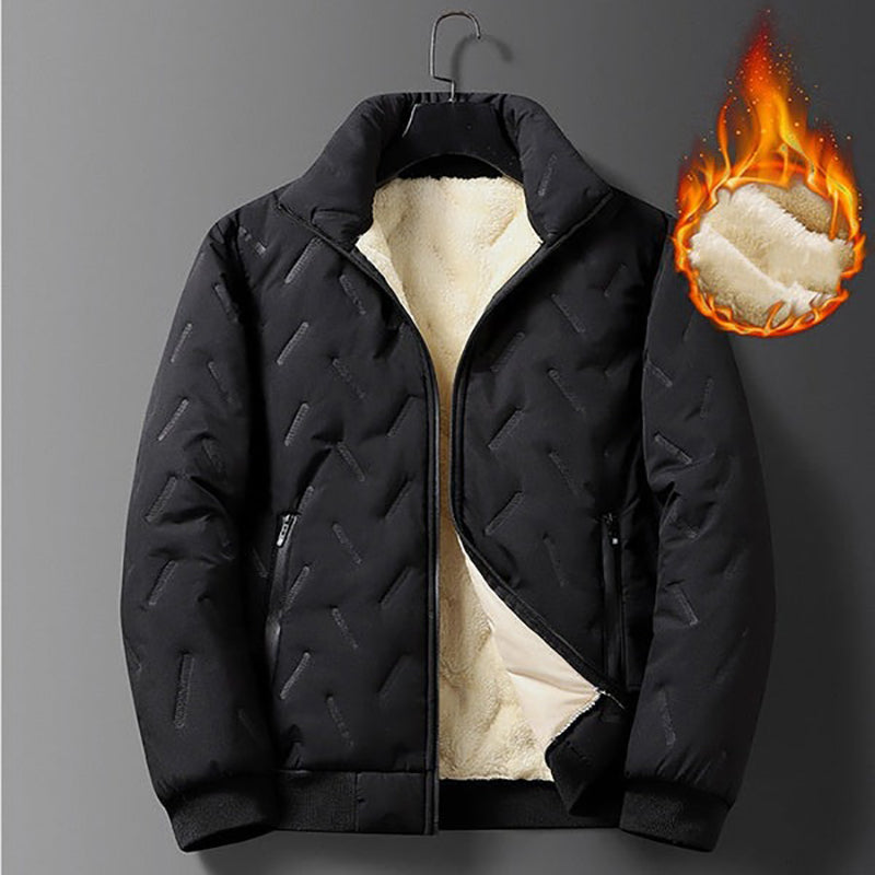 THE BEST CHRISTMAS GIFTš„ Men's Quilted Winter Jacket with Fleece Lining