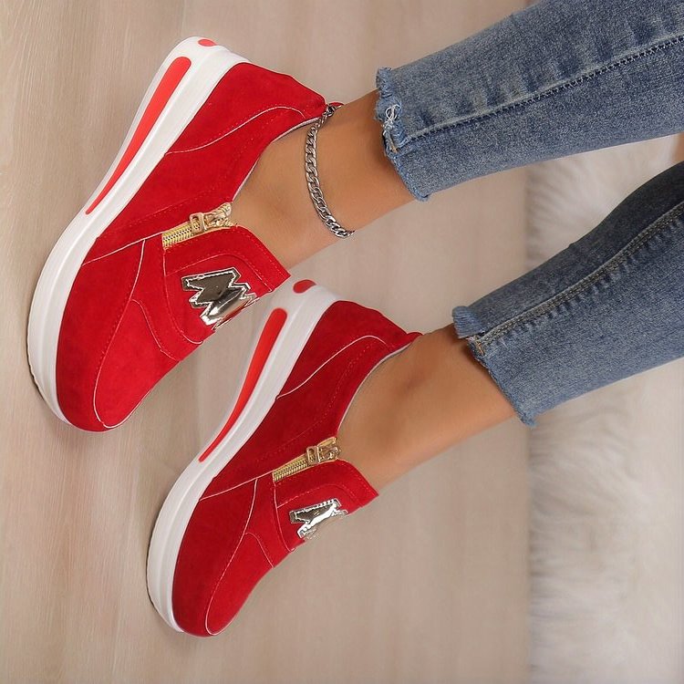🔥2025 Hot Sale🔥Women's Casual Platform Slip-on Orthopedic Sneakers