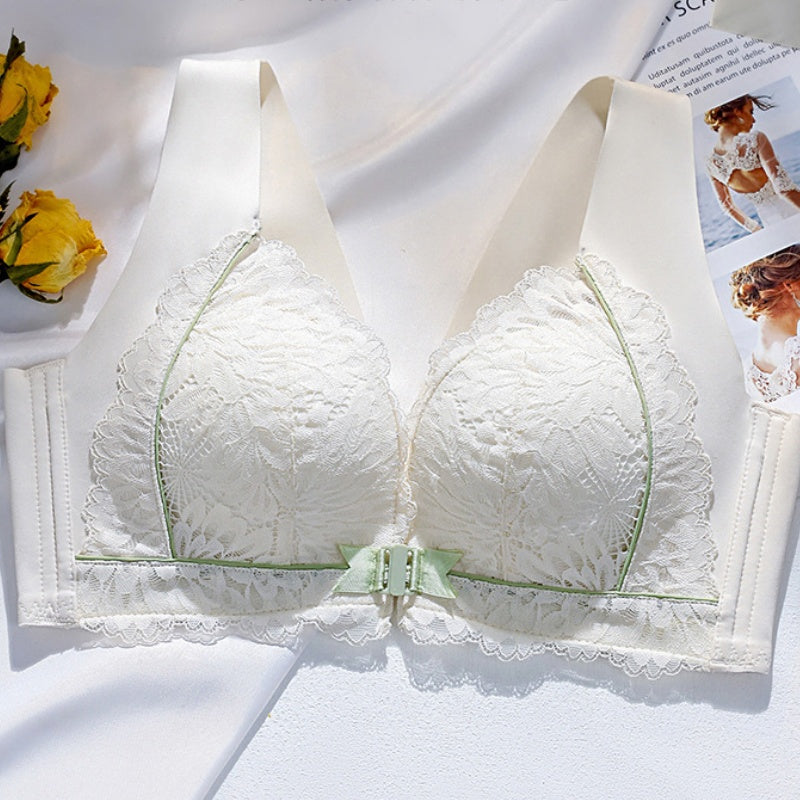 š„HOT SALEš„ Front-Clasp Lace Bra with Lift and Anti-Sagging Design