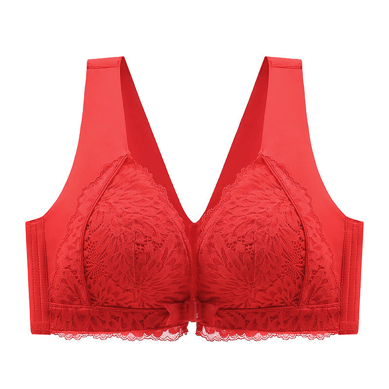 š„HOT SALEš„ Front-Clasp Lace Bra with Lift and Anti-Sagging Design
