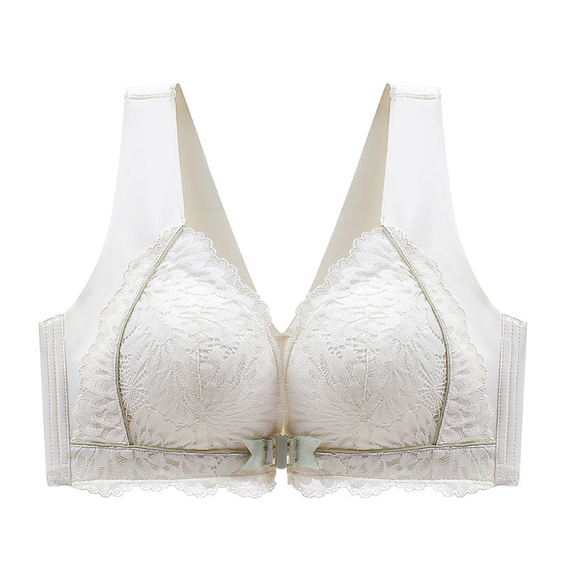 š„HOT SALEš„ Front-Clasp Lace Bra with Lift and Anti-Sagging Design