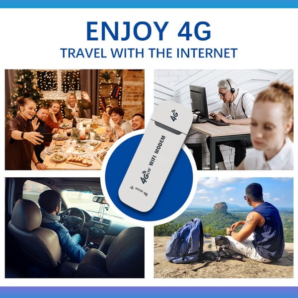 🎉LAST DAY SALE 60% OFF🔥4G LTE Router Wireless USB Mobile Broadband⚡ 150Mbps Wireless Network Card Adapter