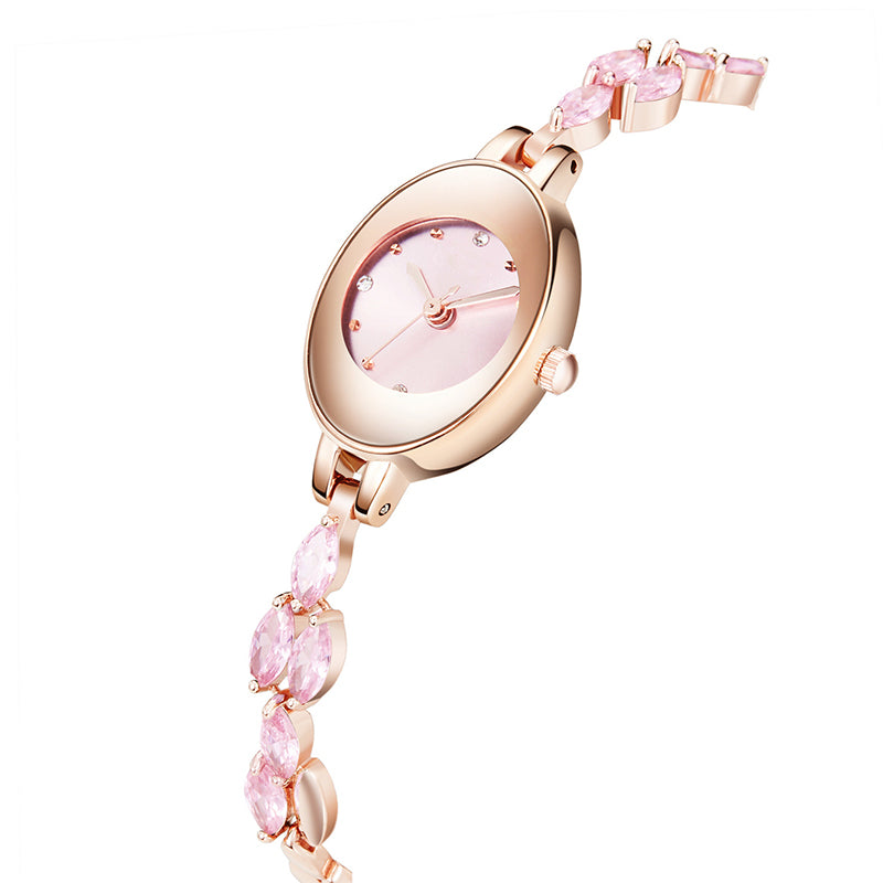 🎀⌚Womne's Colored Zircon Bracelet Watch