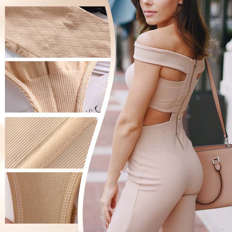 Buy 1 Get 1 Free 💋 Women's High-Waist Tummy Control Seamless Thong Shapewear