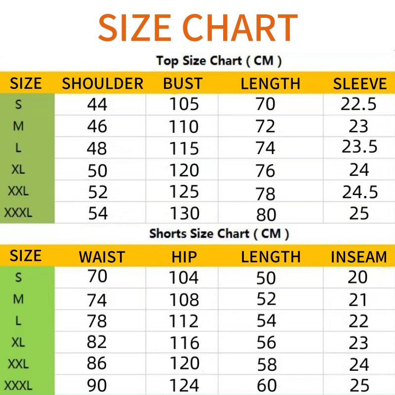 Men's Short-Sleeved Shirts & Short Pants 2-Piece Set
