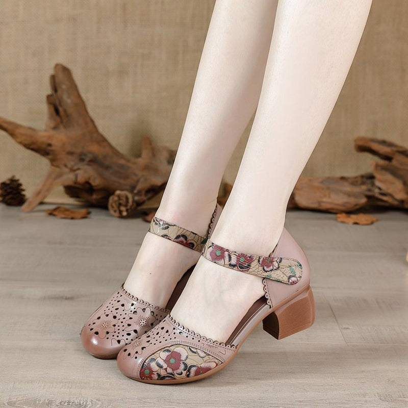 Women's Comfortable Vintage Toe Wrap Sandals