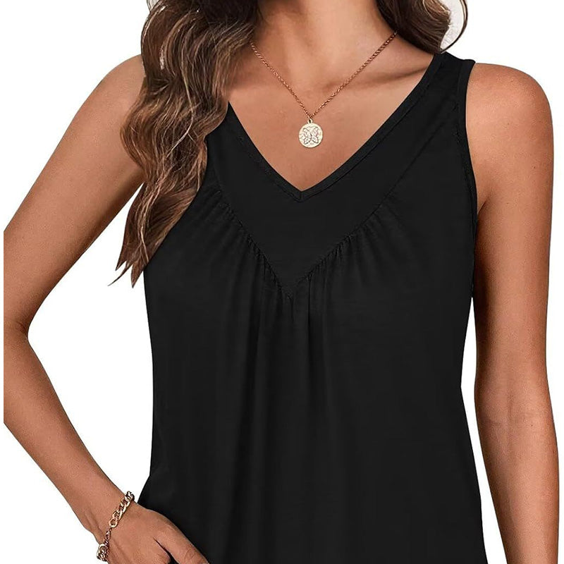 🍃Women's V-Neck Sleeveless Tank Top