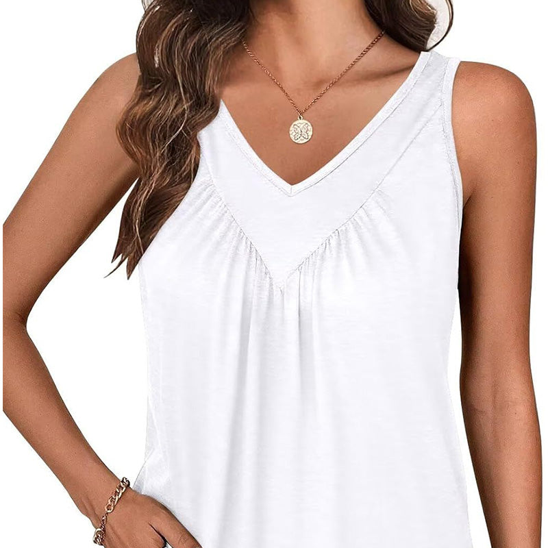 🍃Women's V-Neck Sleeveless Tank Top