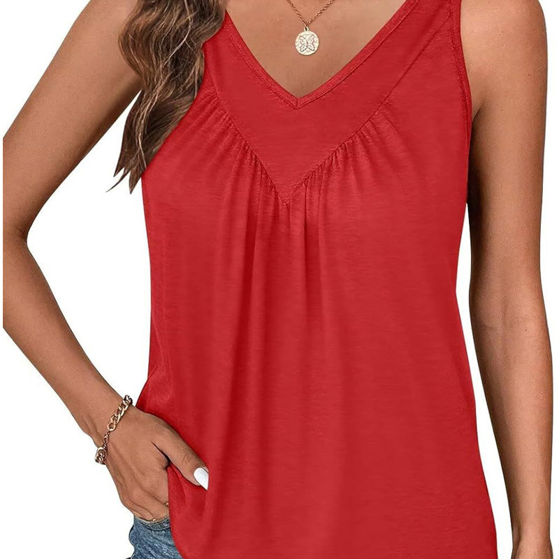 🍃Women's V-Neck Sleeveless Tank Top