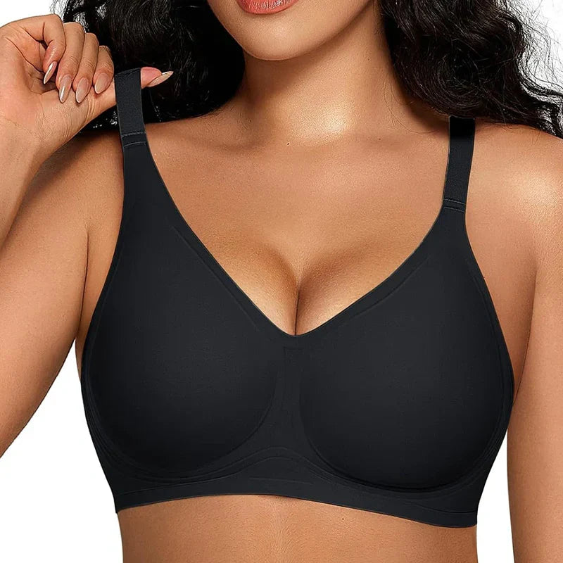 Women's Comfortable Wire-Free Seamless Push Up Bra