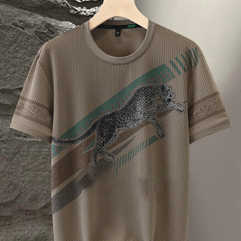 ⏳ Limited time 50% off! 💥Men's Printed Round Neck Short Sleeve T-shirt(The more you buy, the higher the discount)
