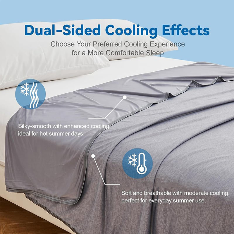 🔥No more waking up in the heat-Summer Specials 50% OFF💕Cooling Blanket for Hot Sleepers🛏️
