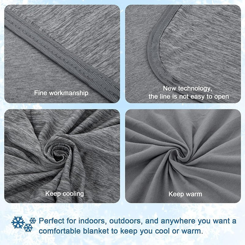 🔥No more waking up in the heat-Summer Specials 50% OFF💕Cooling Blanket for Hot Sleepers🛏️