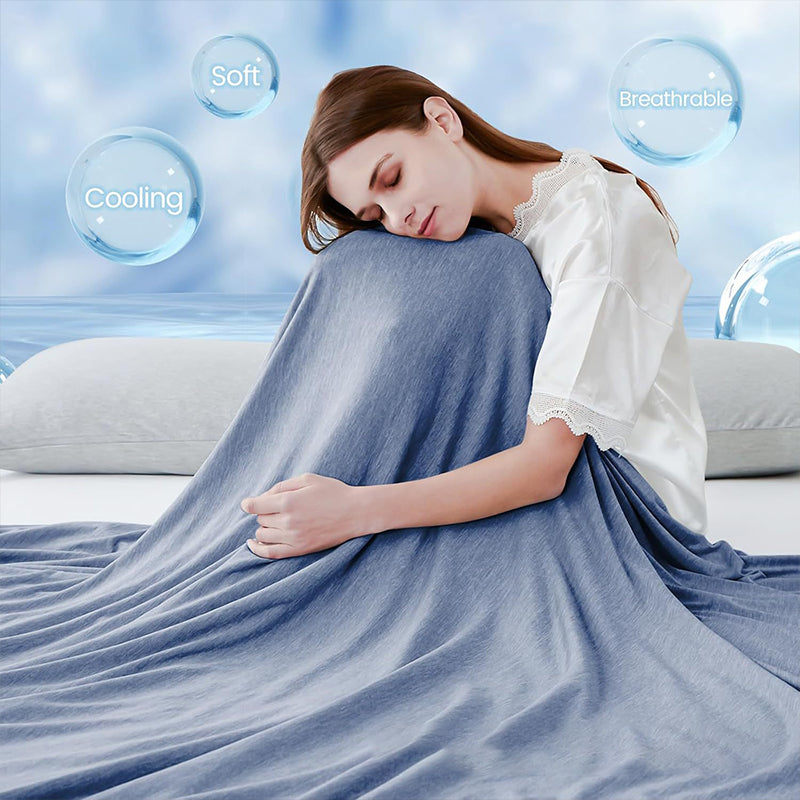 🔥No more waking up in the heat-Summer Specials 50% OFF💕Cooling Blanket for Hot Sleepers🛏️