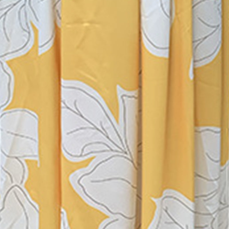 Women's Printed Backless Loose Flowing Beach Dress