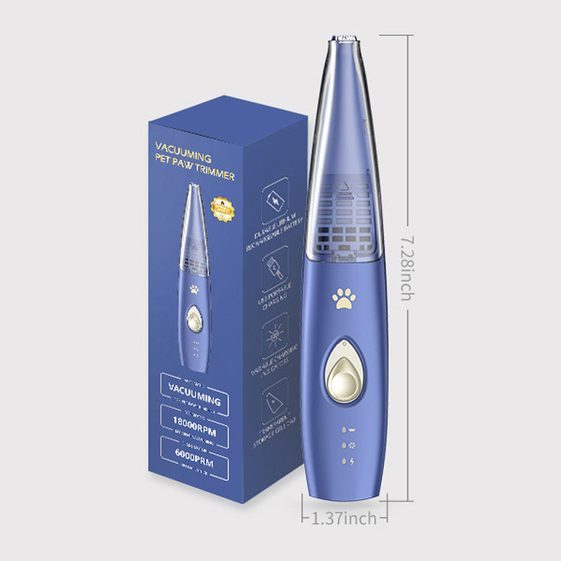 2-in-1 Pet Grooming Clipper with Vacuum