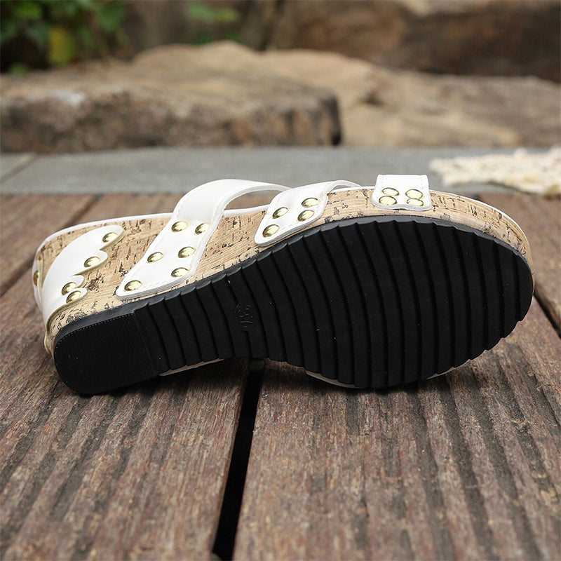 ✨👡Wedge sandals with platform and comfort for women