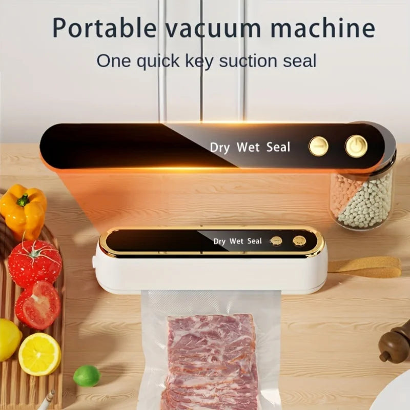 60Kpa Powerful Vacuum Sealer with 3 Modes