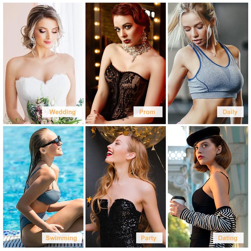 💗BUY 1 GET 1 FREE - 2 PAIRS - EACH ONLY £7.5!!🎁Adhesive Push-up Bra
