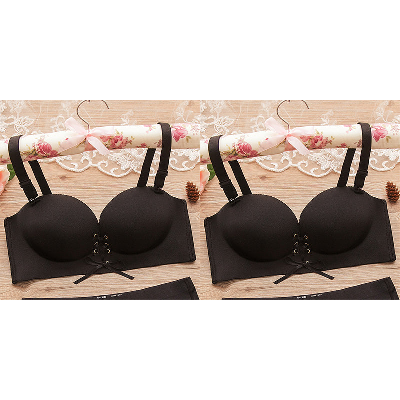 🔥💋Detachable-Strap Non-Mark Gathering Bra
