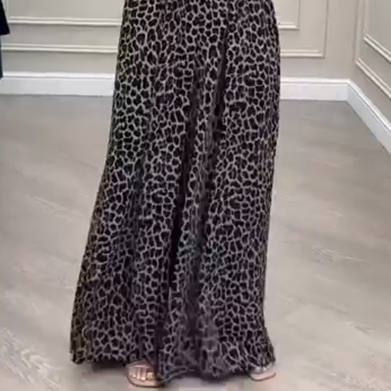 Leopard Print Sexy Fashion Jumpsuit