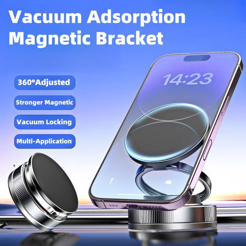 š„Limited Sale 60%OFFš360° Adjustable Vacuum Magnetic Phone Holderš±š