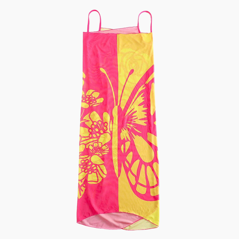 ⏰Last Day Hot Sale!!⌛Women's Butterfly Swimsuit Cover-Up & Dress