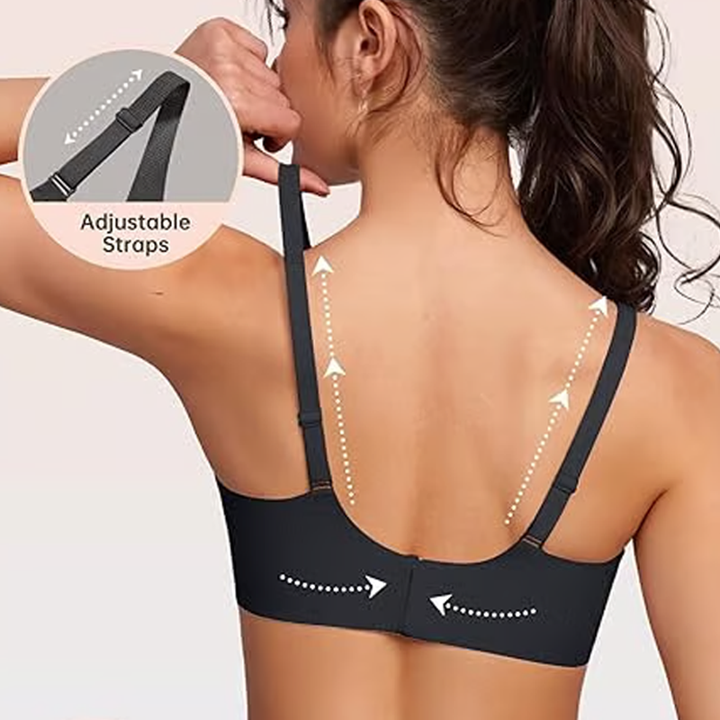 🍃Summer Hot Sale 49% OFF⏰Deep V Plunge Push-up Wirefree Seamless Jelly Bra