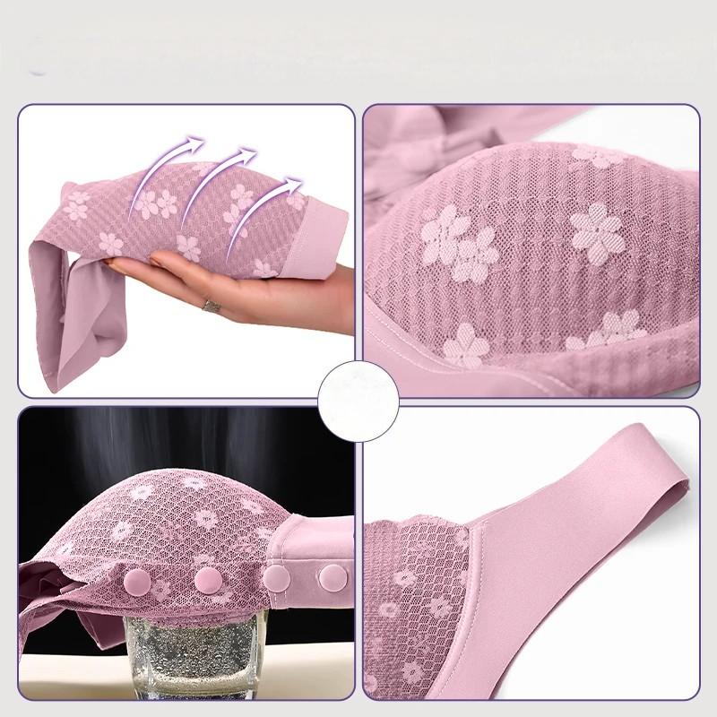 Comfortable Front-Closure & Wire-Free Bra for Women