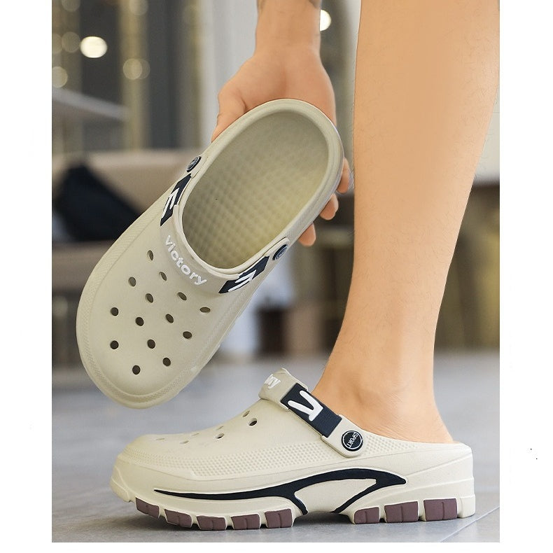 Men's Breathable Slip On Sandals