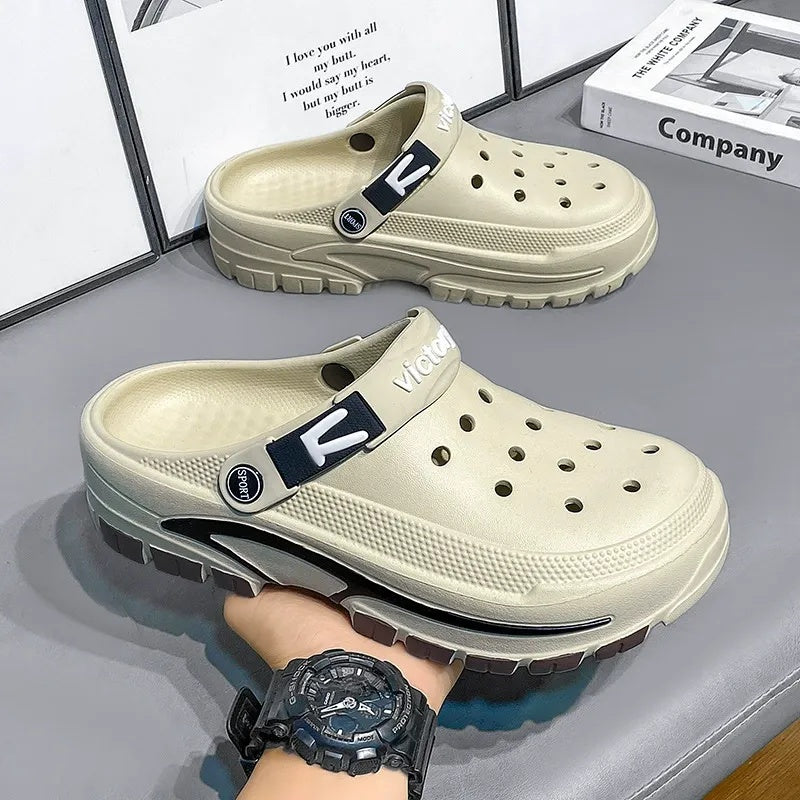 Men's Breathable Slip On Sandals