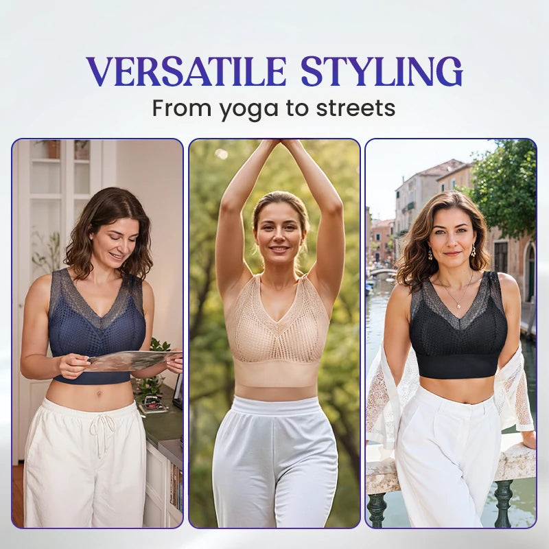 💖Lace Wirefree V-Neck Breathable Camisole
