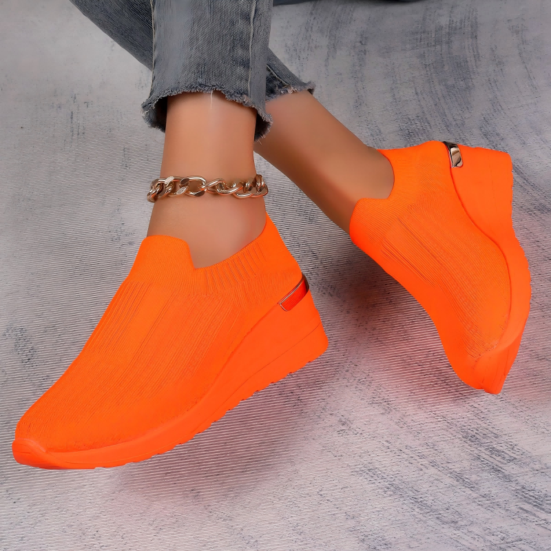 Women's Mesh Breathable Comfortable Thick Sole Shoes