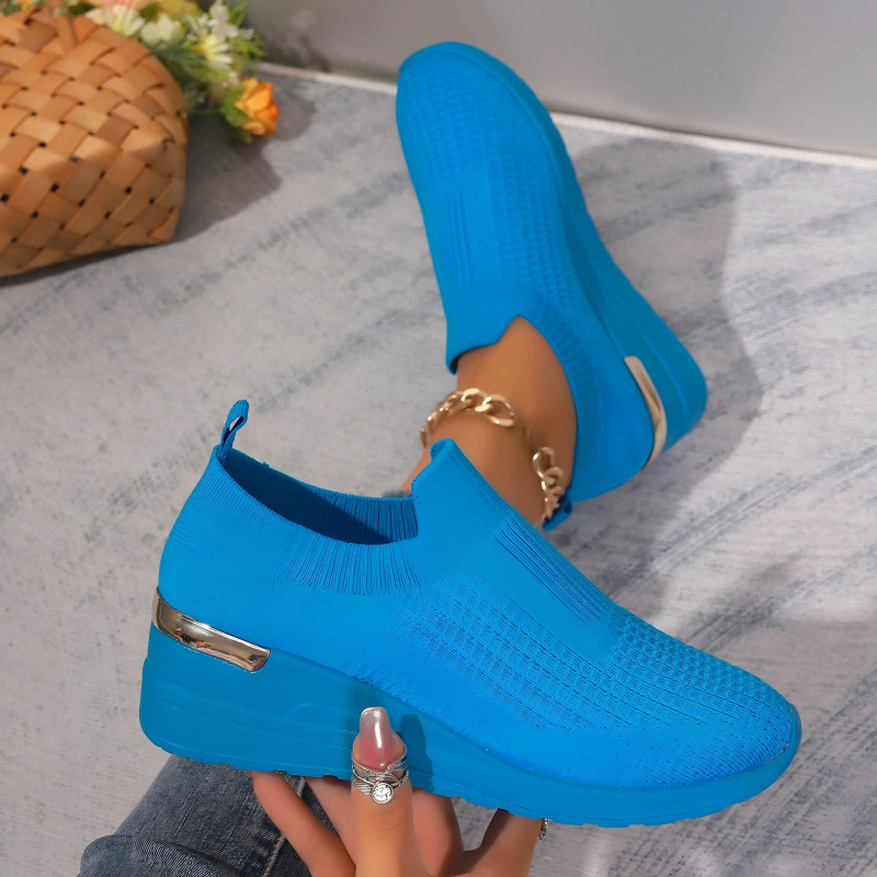 Women's Mesh Breathable Comfortable Thick Sole Shoes