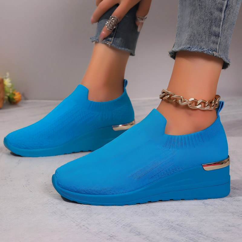 Women's Mesh Breathable Comfortable Thick Sole Shoes