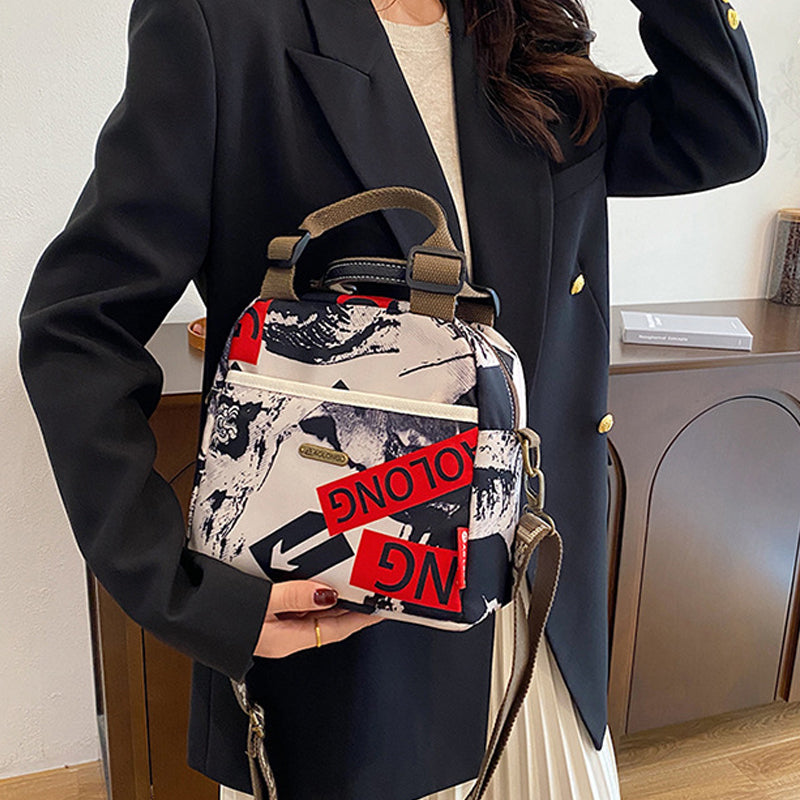 Versatile Large-Capacity Crossbody Bag