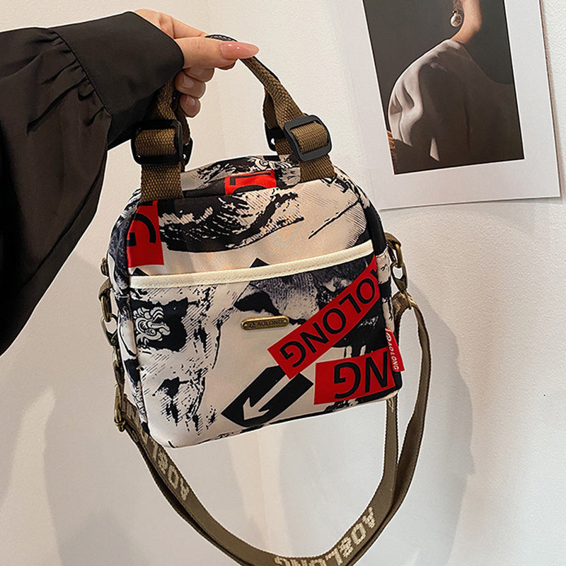 Versatile Large-Capacity Crossbody Bag