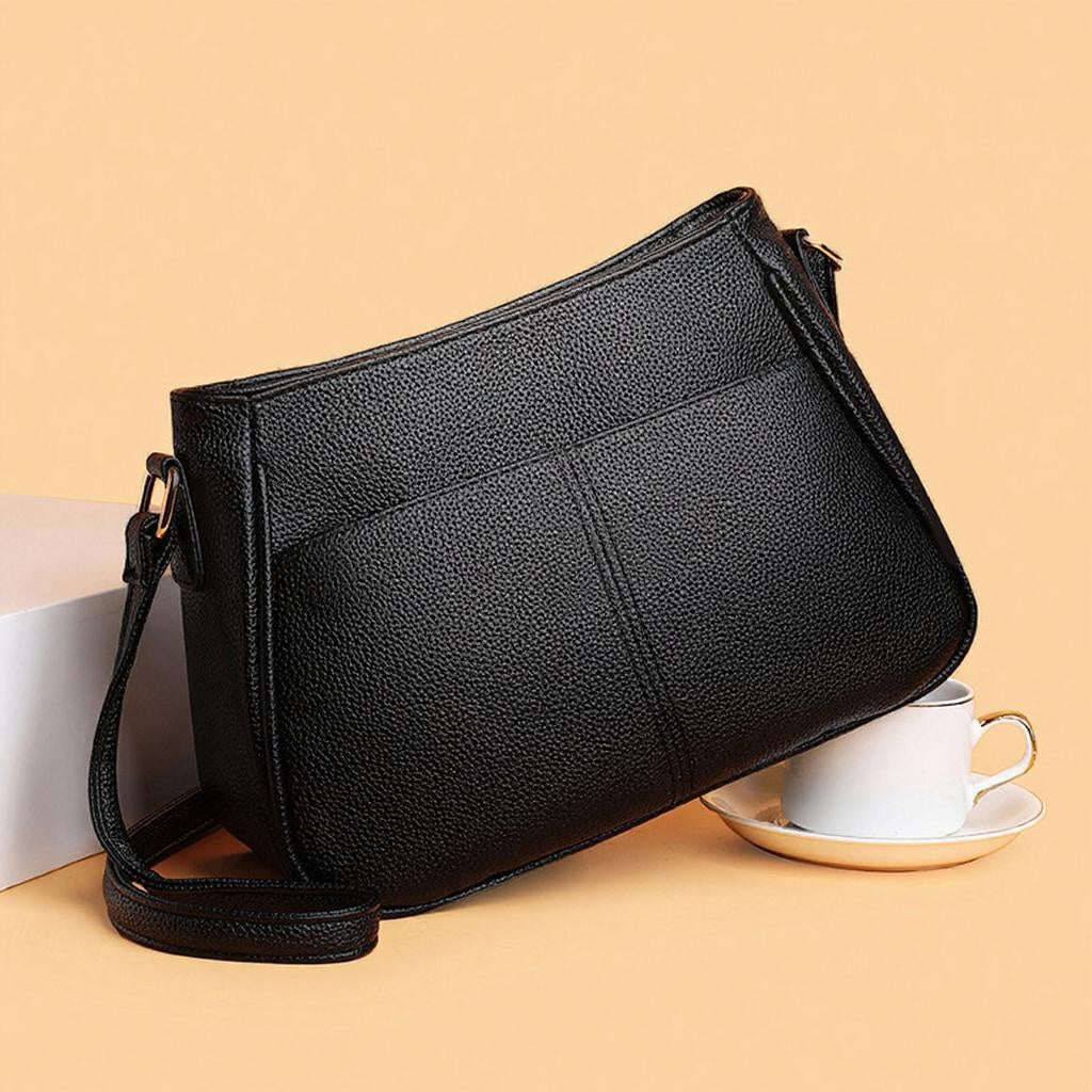 Fashion Soft PU Leather Crossbody Bag