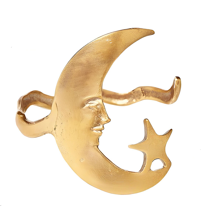 🎉Limited Sale🎉Trendy Moon Star & Spiral Bracelet