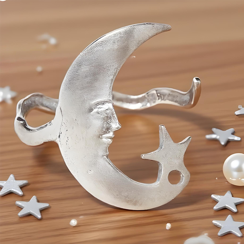 🎉Limited Sale🎉Trendy Moon Star & Spiral Bracelet