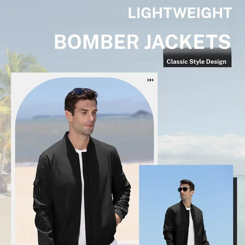 Men's Lightweight Bomber Jacket