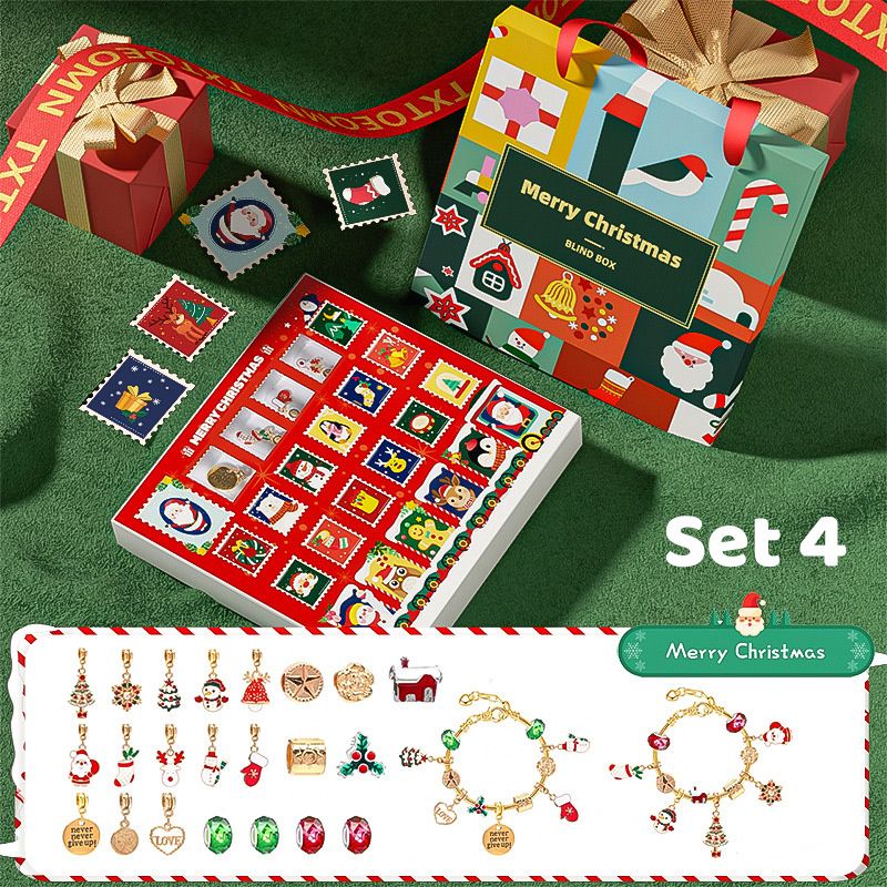 Beautiful Christmas DIY Bracelets Blind Box Gift🎄🎅