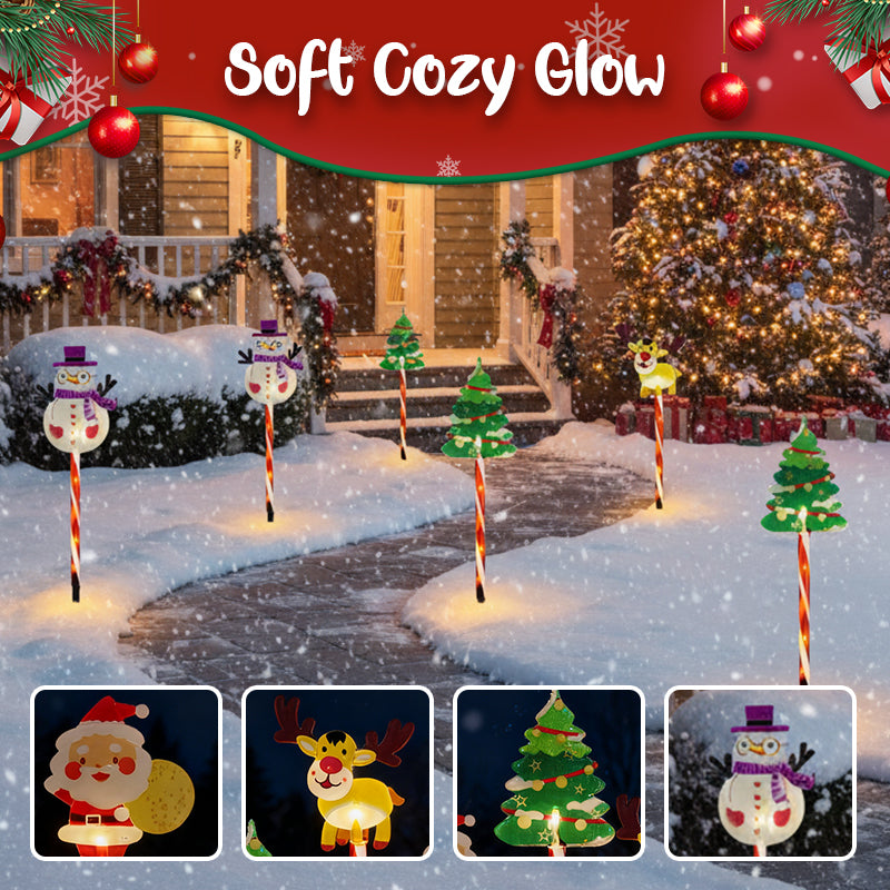 ๐๐6-Pack Solar Christmas Decorative Lights